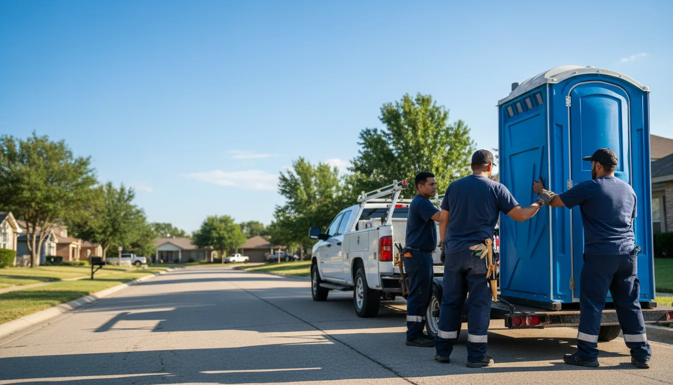 Portable Toilet Rental in Sparks, OK near me